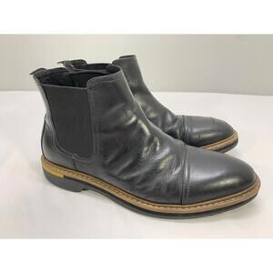 Cole Haan York C34163 Black Water Resistant Chelsea Chukka Boot Men's 8 M